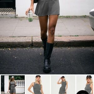 princess polly grey mini dress